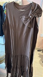 Vestido marrom exg