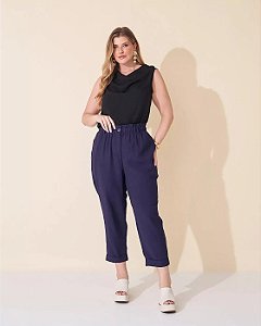 Calça francini marinho 44