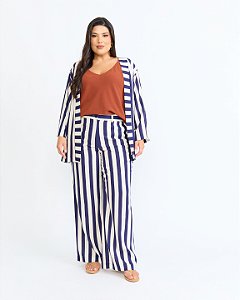 kimono azul listrado 450
