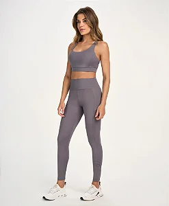 Legging Recortes Alto Giro