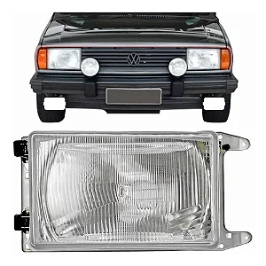 Farol VW Gol/Saveiro 87/90