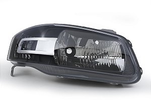 Farol VW GOL GIV 06/09 Masc Negra (Logo/Man)
