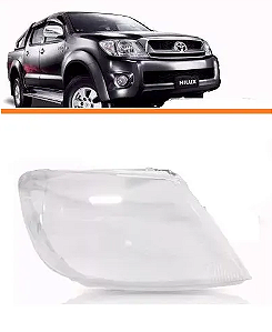 Lente Farol Toyota Hilux 05/08