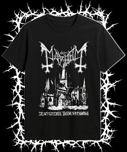 Camiseta Mayhem De Mysteriis Dom Sathanas