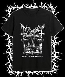 Camiseta Mayhem Black Metal