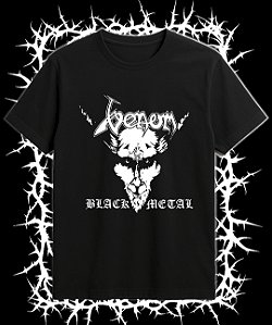 Camiseta Venom Black Metal