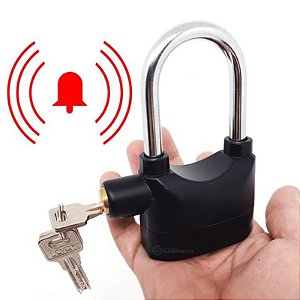 Cadeado Anti-Furto Com Alarme