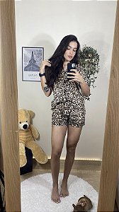Pijama Americano - Onça