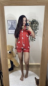 Pijama Americano - Red
