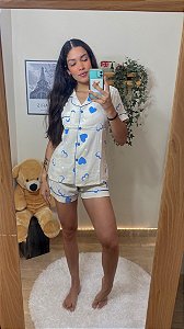 Pijama Americano - Verão Azul