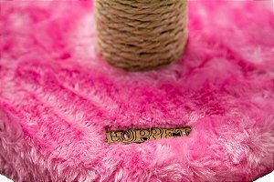 Luppet Brinquedo Arranhador  Rosa Com Poste Para Gatos