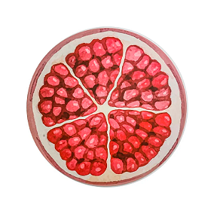 Lugar Americano Redondo Romã - 38 cm