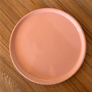 Prato de Sobremesa Rosê - 20cm