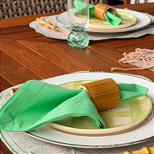 Porta Guardanapo de Bamboo