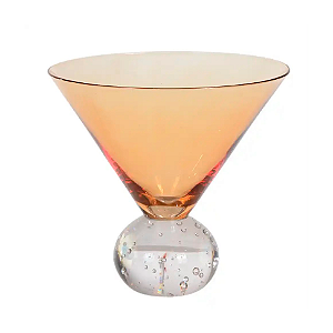 Taça Sobremesa Bubbles Âmbar - 280 ml