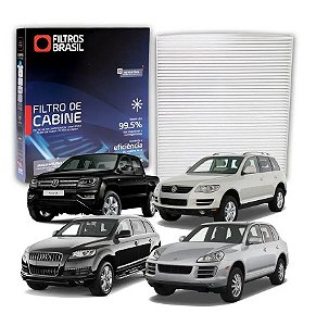 Filtro Cabine Ar Condicionado para Audi Q7 FS Q7 FSI TFSI Porsche Cayenne Amarok Touareg
