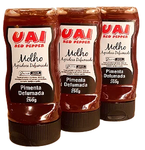 Geleia Agridoce Defumado Uai Red Pepper – Pimenta Defumada 260g