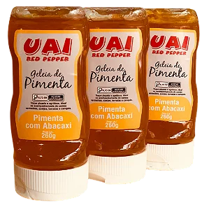 Geleia Uai de Pimenta com Abacaxi 260g