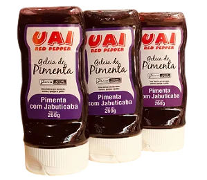 Geleia de Pimenta com Jabuticaba Uai Red Pepper – 260g