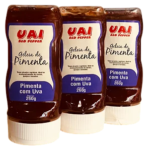 Geleia de Pimenta com Uva Uai Red Pepper – 260g