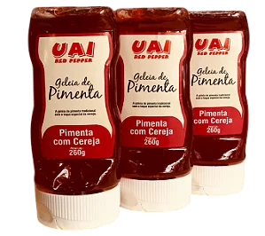 Geleia de Pimenta com Cereja Uai Red Pepper – 260g