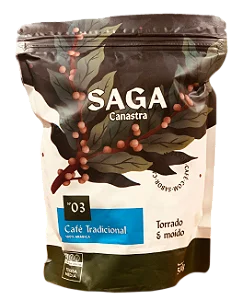 Café Saga Canastra – Tradicional Torrado e Moído 500g