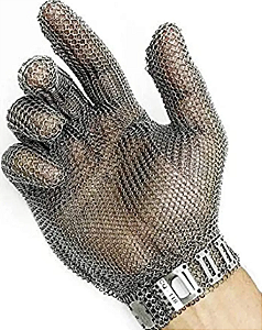 LUVA RINGCUT TAM G (9) MALHA COMPOSTA POR ANEIS DE ACO INOXIDAVE