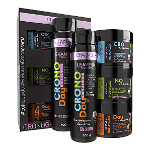 Kit Cronoday - Cronograma Capilar Nutre Hidrata - Charmelle Cosméticos