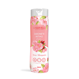 Sabonete Íntimo Rosa Mosqueta 200 ml - Charmelle Cosméticos