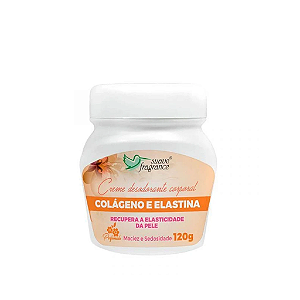 Creme Corporal Colágeno e Elastina 120g - Suave Fragrance