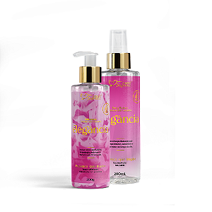Kit Body Splash + Hidratante Elegância - Suave Fragrance