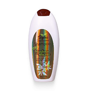 Shampoo Mandioca com Silicone 490ml - Stylus Cosméticos
