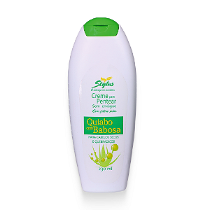 Creme para Pentear Quiabo com Babosa 230ml - Stylus Cosméticos