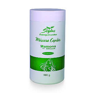 Máscara Capilar Mamona com Silicone 990g - Stylus Cosméticos