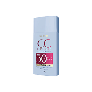 CC Cream Multiprotetor FPS 50 - Claro - Hábito Cosméticos