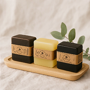Kit de Sabonetes Naturais & Veganos com 3 unidades - FreshFemme