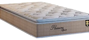 Colchão Pleasure Space Solteirão Molas Pocket Ensacadas 33x96x203cm