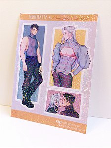 [Cartela de Adesivos] Wriolette Boutique Chioriya