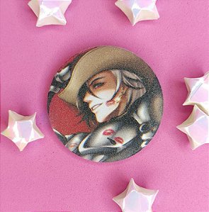 [Bottom] Kisses for Boothill! (4,5cm - com glitter!)
