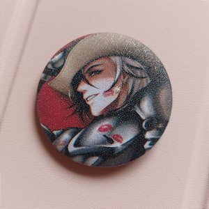 [Bottom] Kisses for Boothill! (4,5cm - com glitter!)