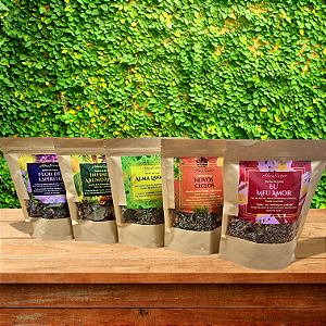 Kit Ritual de Banhos Almakura – Magia, Transformação e Conexão com o Universo