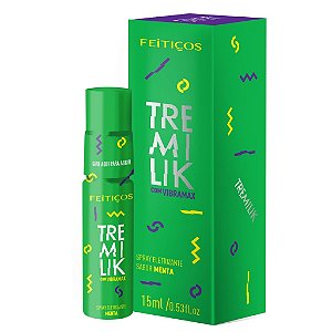 Tremilik Vibramax Beijável Sabor Menta 15Ml Feitiços