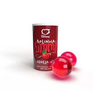 Bolinha Explosiva Yummy Cereja Ice