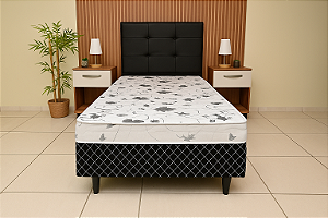 Cama Box Conjugado Mônaco - Solteiro