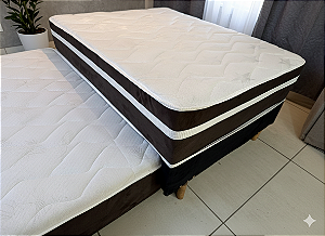 Bicama Solteiro Spring c/ Auxiliar 88x188x44cm