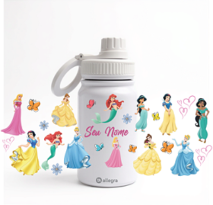 Garrafa Térmica Baby 350ml - Princesas