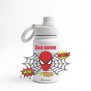 Garrafa Térmica Baby 350ml - Homem Aranha Boom