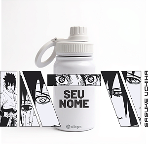 Garrafa Térmica Baby 350ml - Uchiha Olhos Naruto