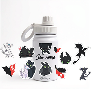 Garrafa Térmica Baby 350ml - Como treinar seu dragão