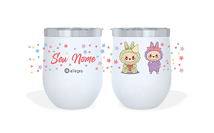 Cuia Térmico Custom Little 360ml - Labubu
